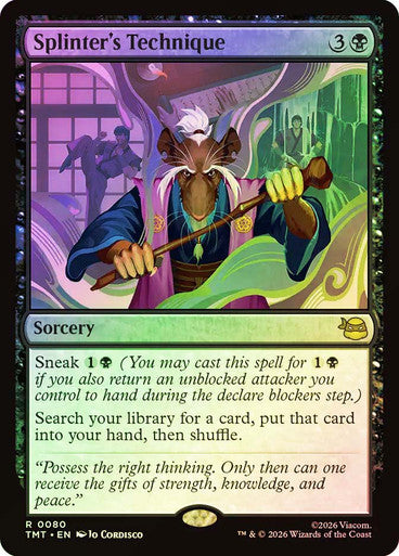 Splinter's Technique Foil