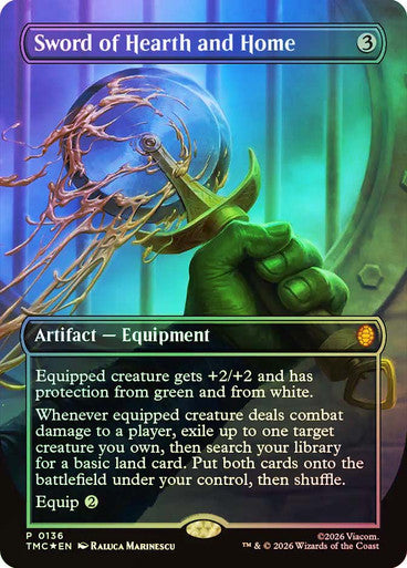 Sword of Hearth and Home Borderless Foil