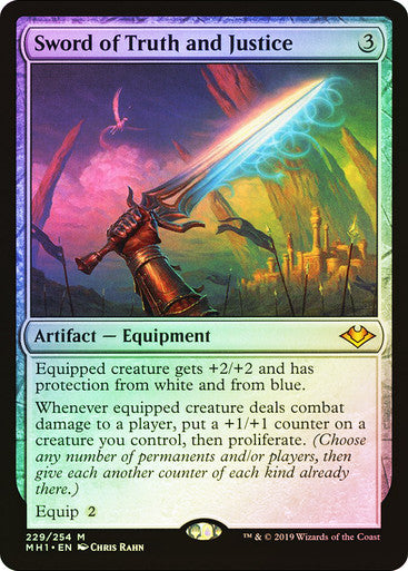 Sword of Truth and Justice Foil