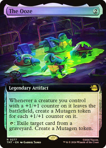 The Ooze Extended Art Foil