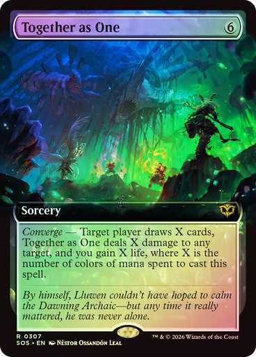 Together as One Extended Art Foil