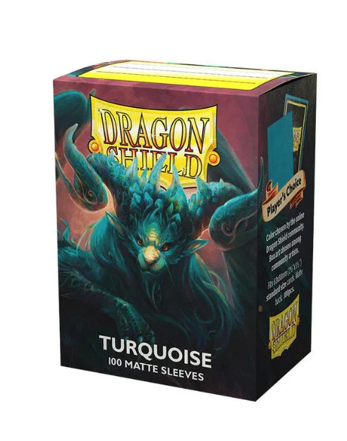 Micas Dragon Shield Turquoise Matte Standard