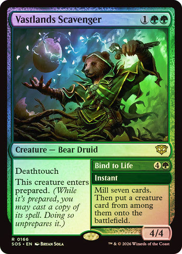 Vastlands Scavenger // Bind to Life Foil