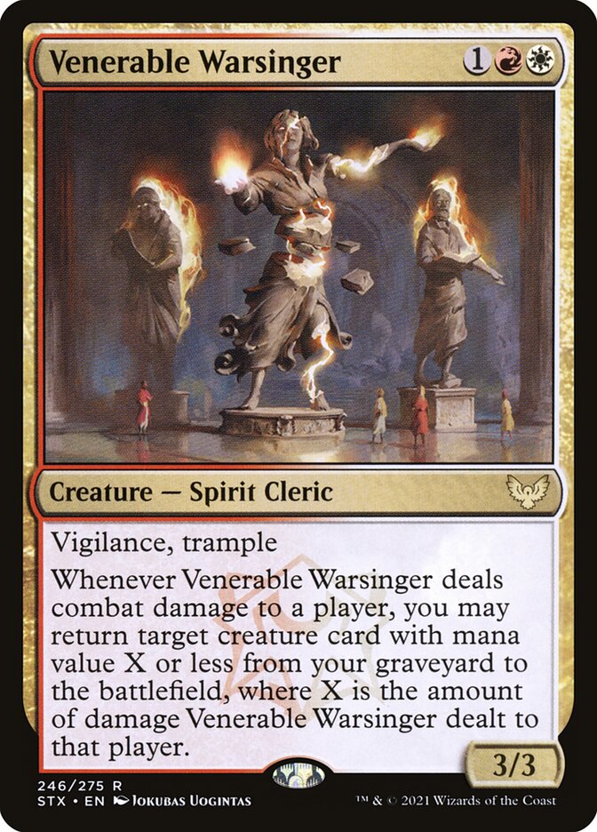 Venerable Warsinger Foil