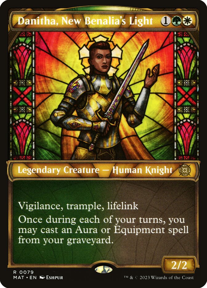 Danitha, New Benalia's Light Showcase Foil