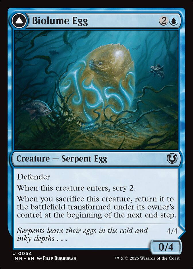 Biolume Egg // Biolume Serpent Foil
