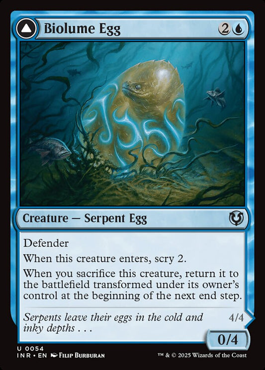Biolume Egg // Biolume Serpent Foil