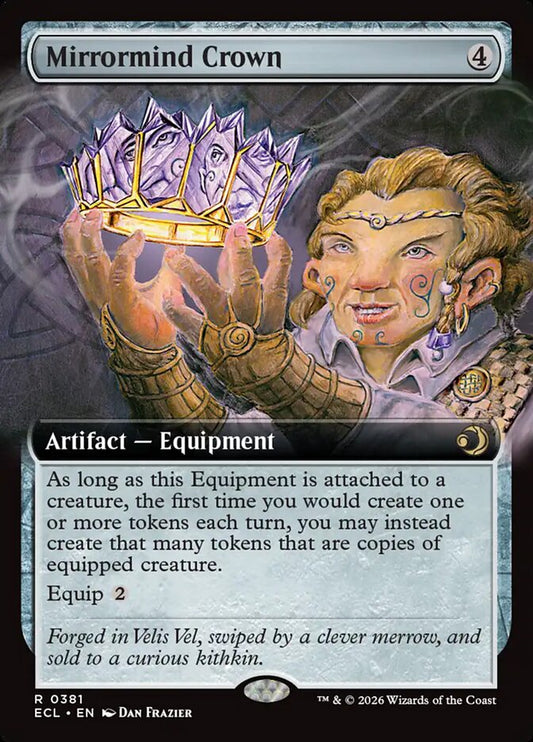 Mirrormind Crown Extended Art Foil