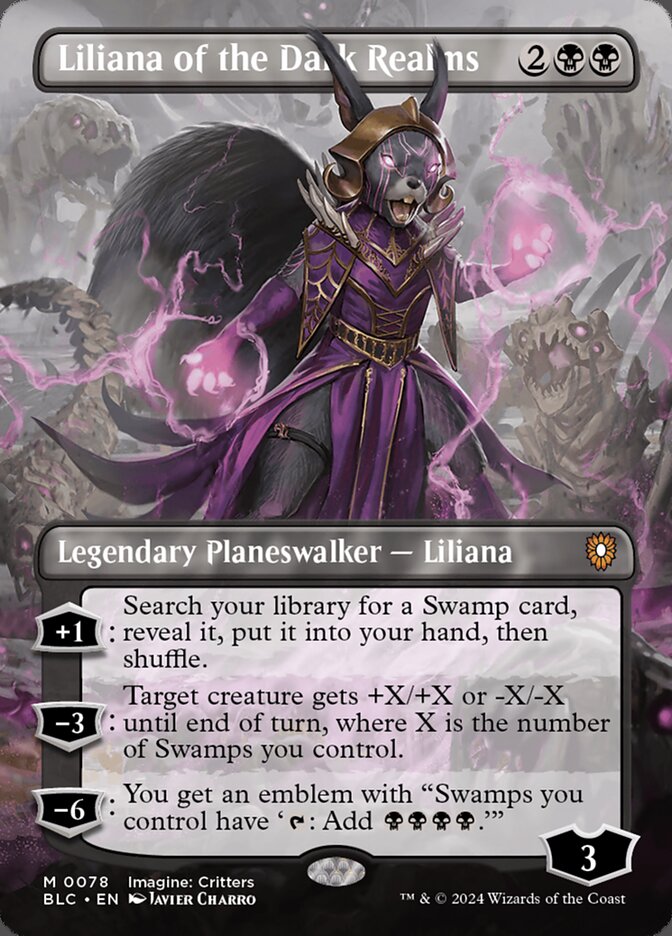 Liliana of the Dark Realms Borderless
