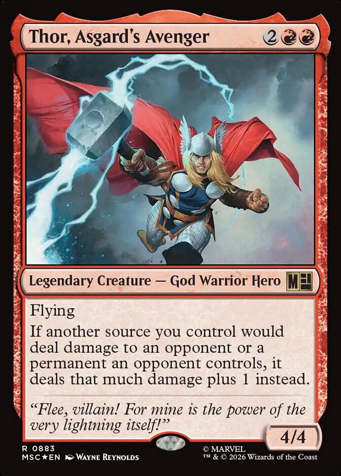 Thor, Asgard's Avenger Foil