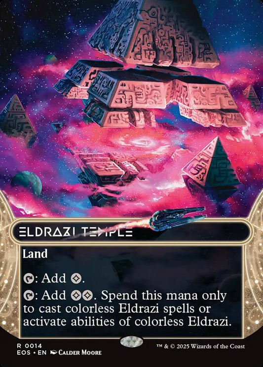 Eldrazi Temple Borderless Stellar Sights