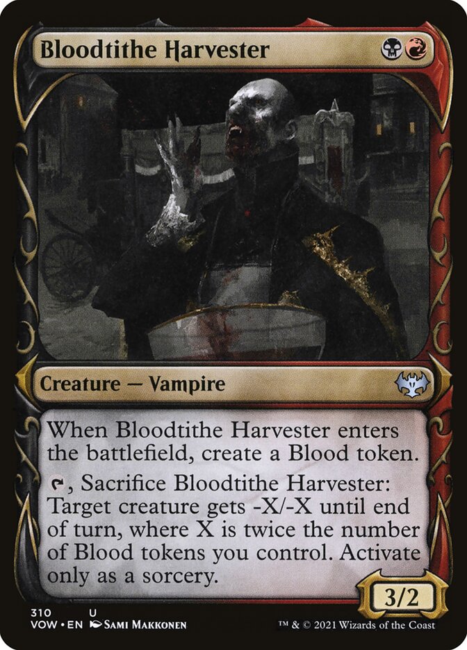 Bloodtithe Harvester Showcase Foil