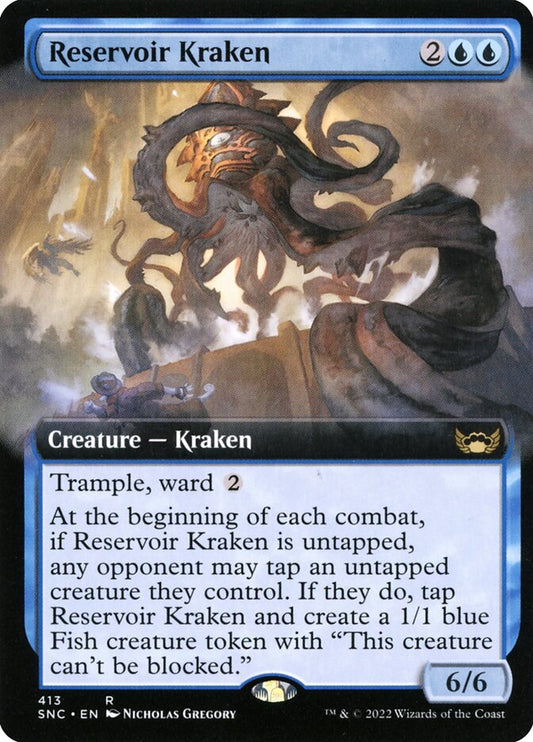 Reservoir Kraken Extended Art Foil