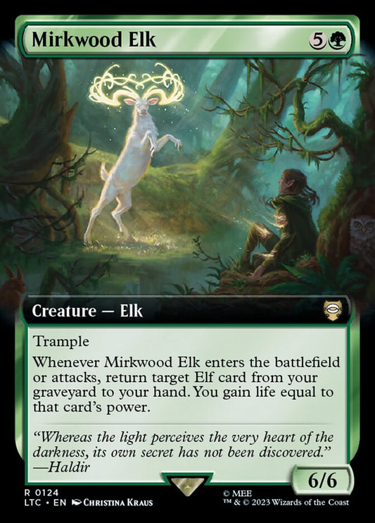Mirkwood Elk Extended Art