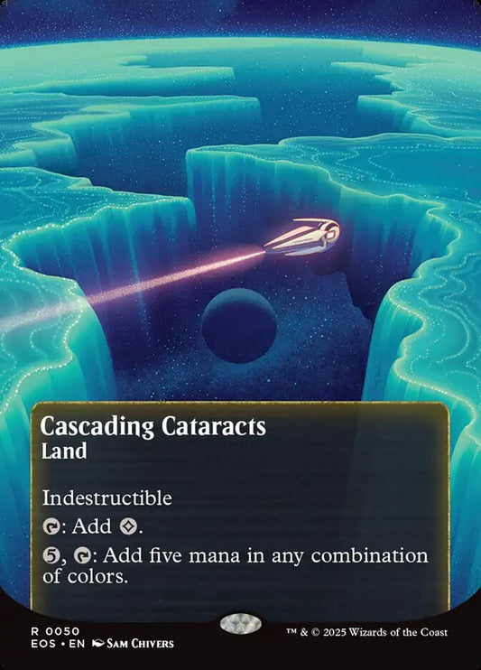 Cascading Cataracts Poster Stellar Sights