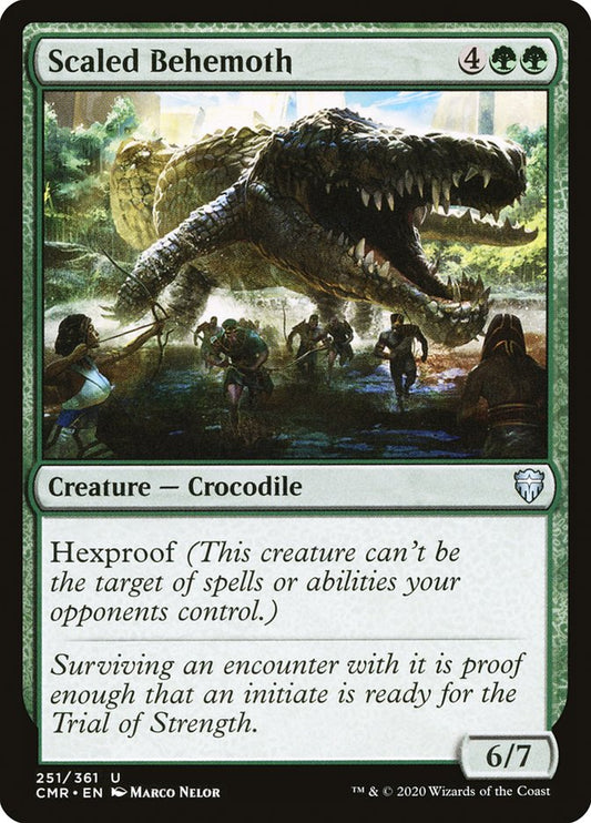 Scaled Behemoth Foil