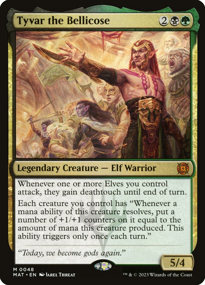 Tyvar the Bellicose Foil