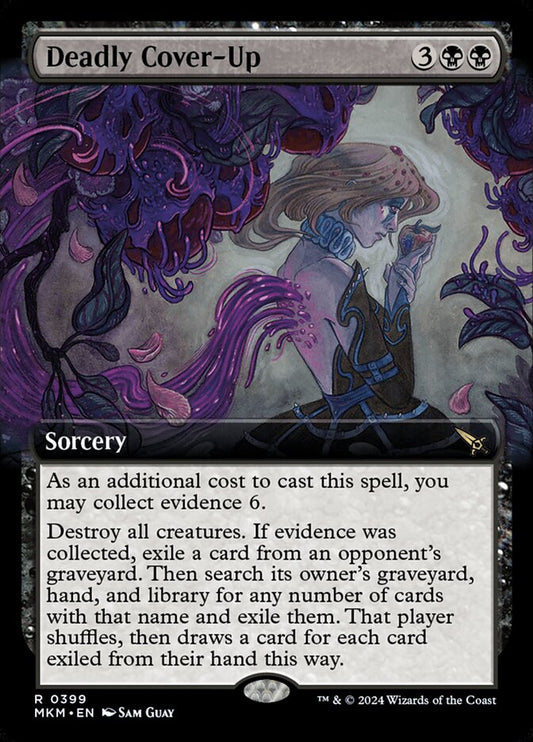 Deadly Cover-Up Extended Art