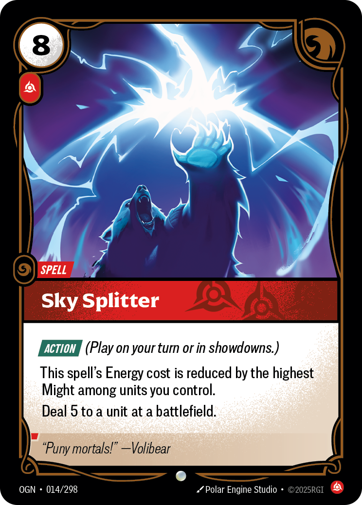 Sky Splitter Foil