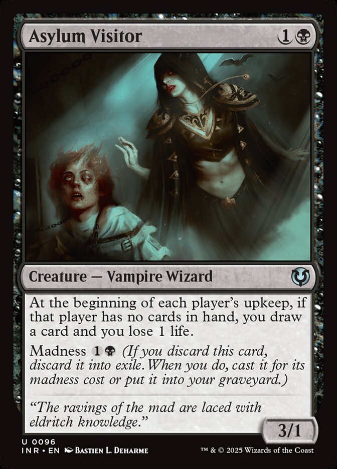 Asylum Visitor Foil