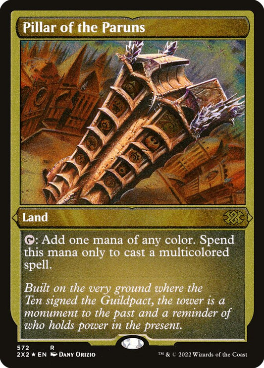Pillar of the Paruns Etched Foil