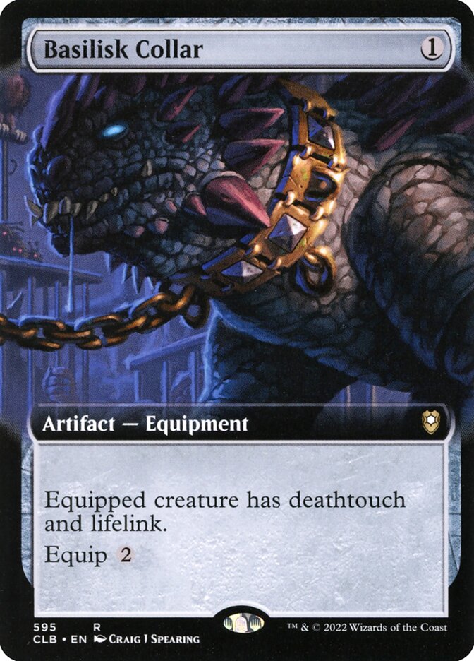 Basilisk Collar Extended Art