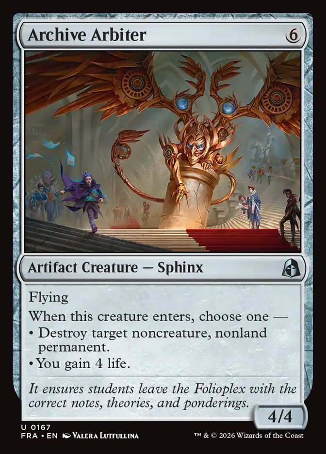 Archive Arbiter Foil