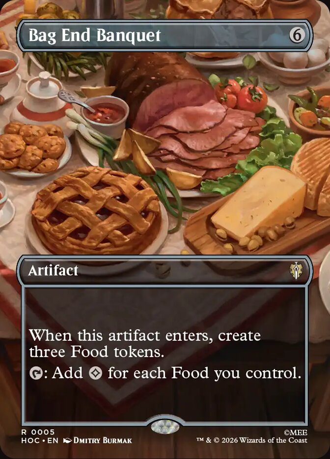 Bag End Banquet Scene Foil