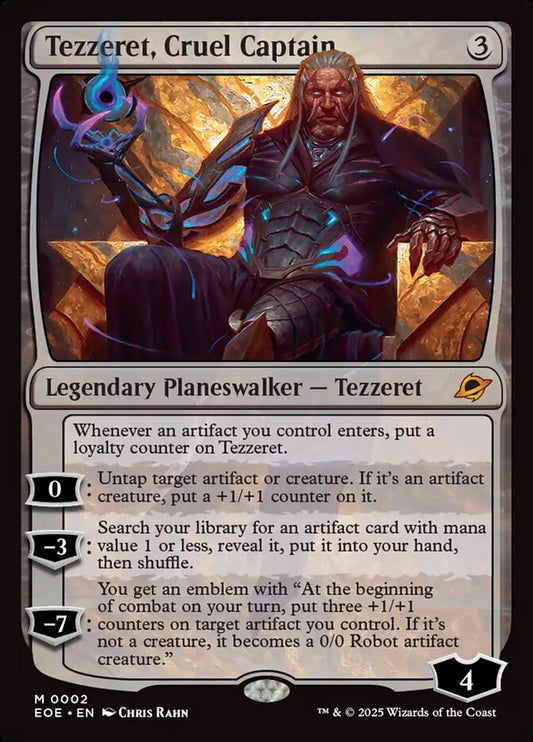 Tezzeret, Cruel Captain Foil