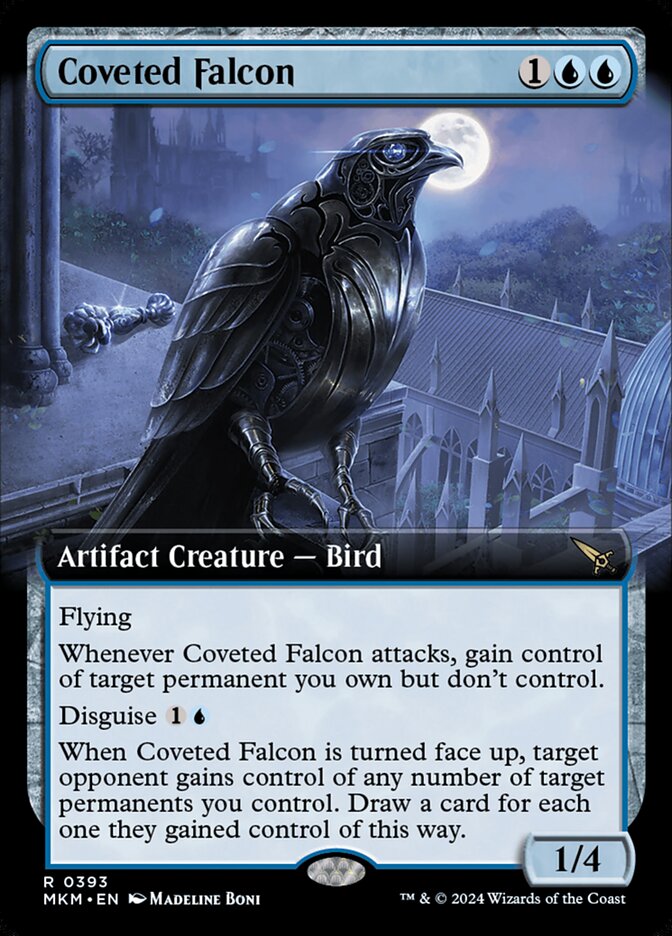 Coveted Falcon Extended Art