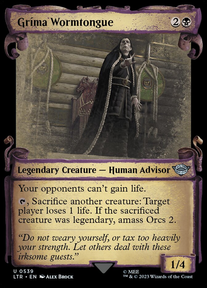 Gríma Wormtongue Showcase