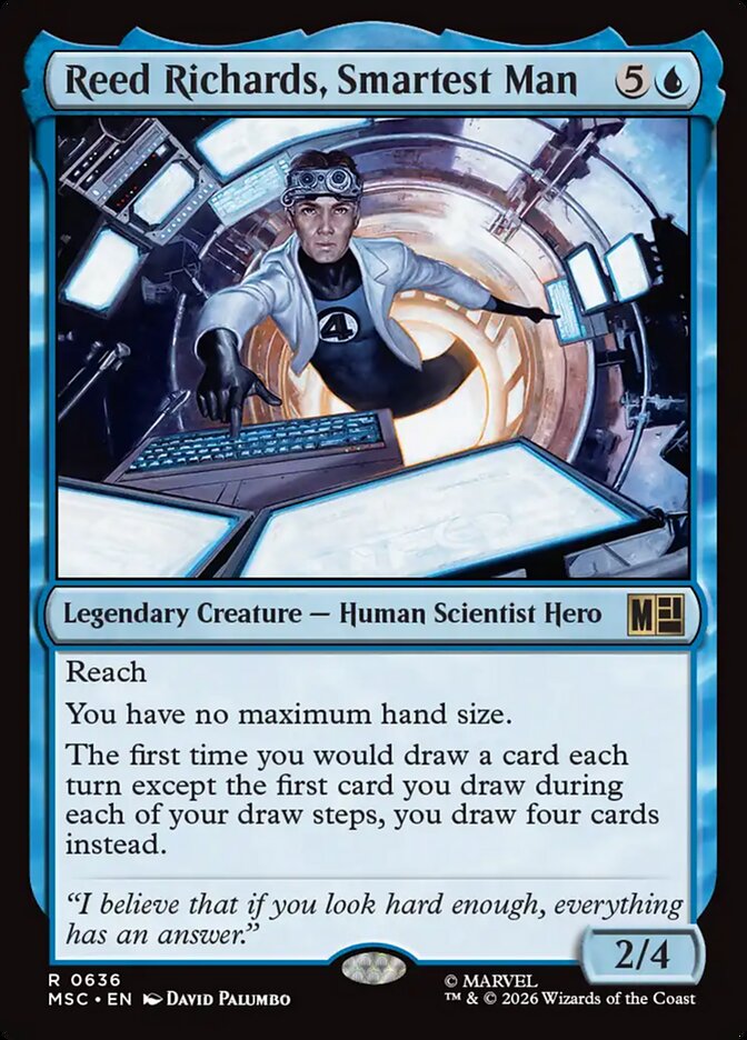 Reed Richards, Smartest Man Foil