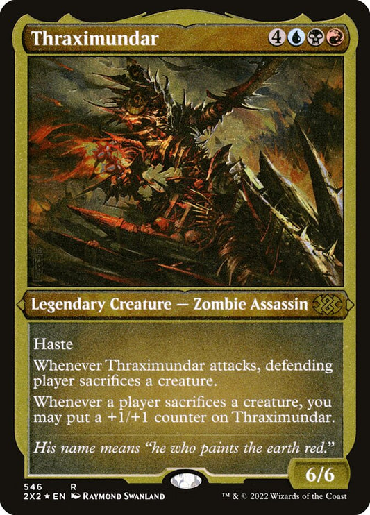 Thraximundar Etched Foil