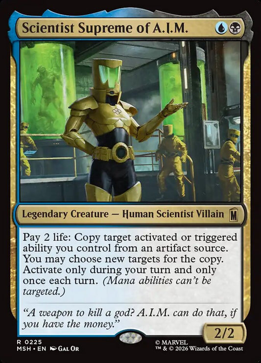 Scientist Supreme of A.I.M. Foil