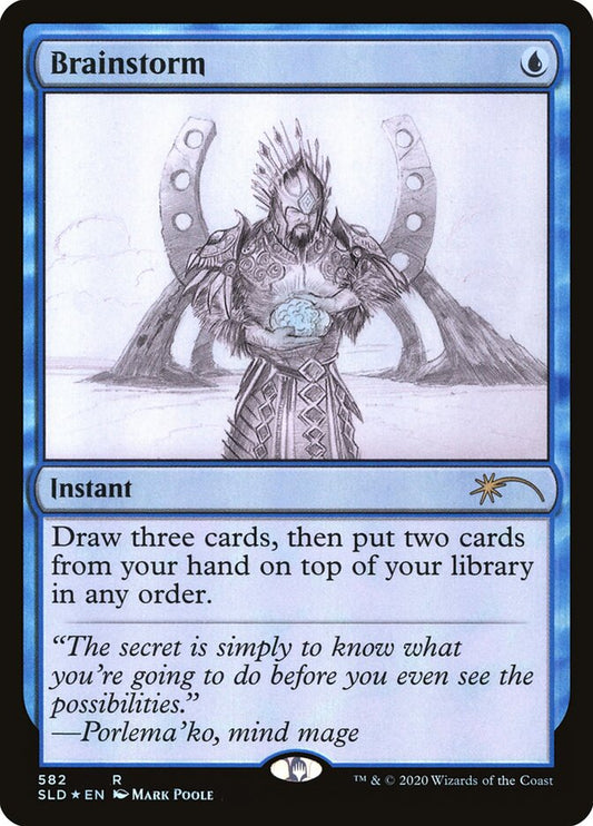 Brainstorm Secret Lair Foil