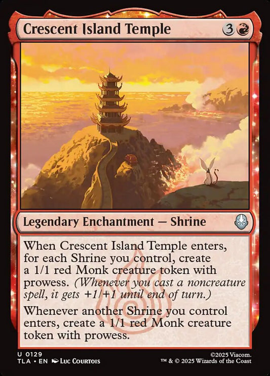 Crescent Island Temple Foil