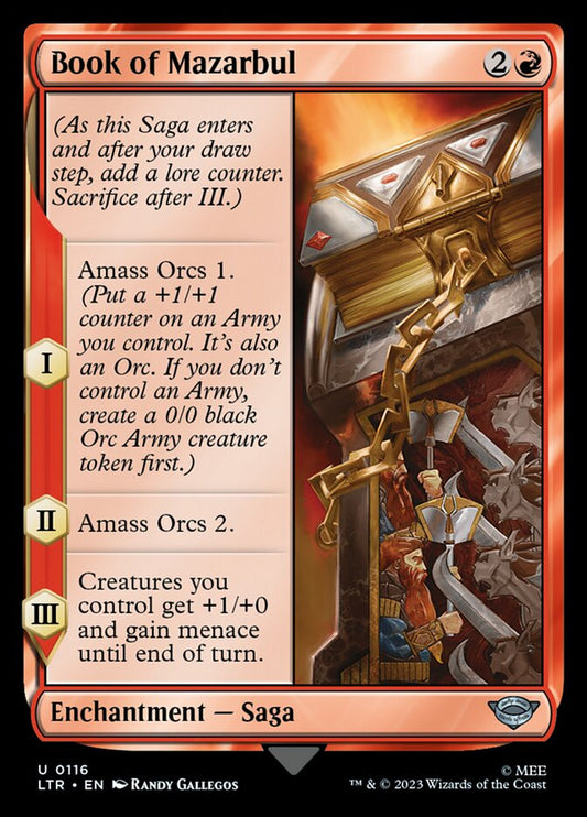 Book of Mazarbul Foil