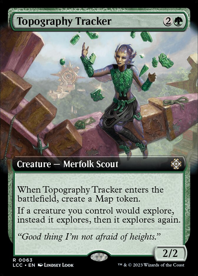 Topography Tracker Extended Art