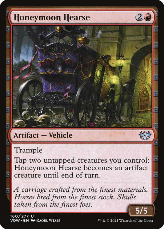 Honeymoon Hearse Foil