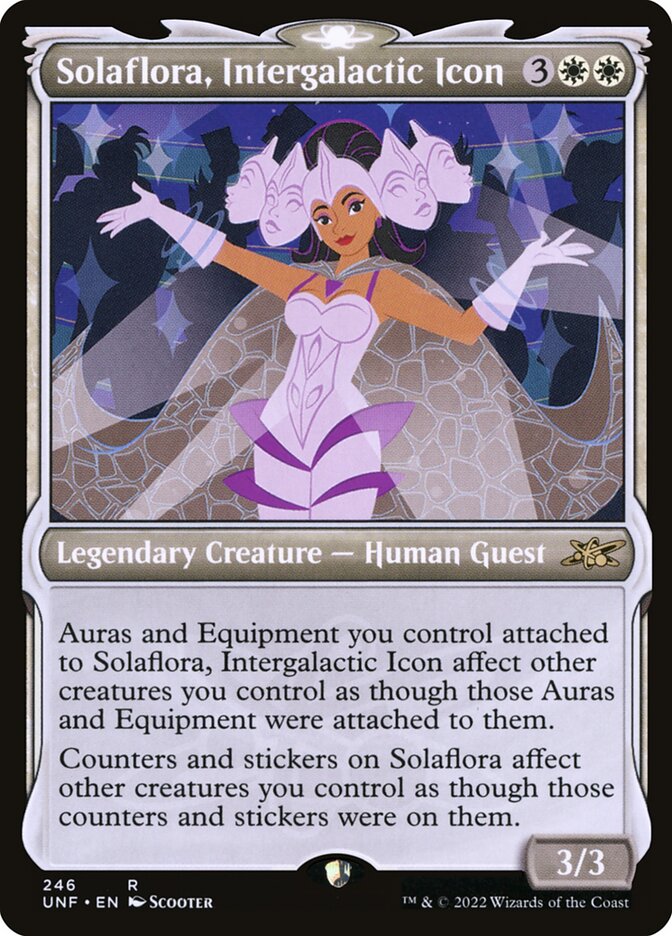 Solaflora, Intergalactic Icon Showcase Foil