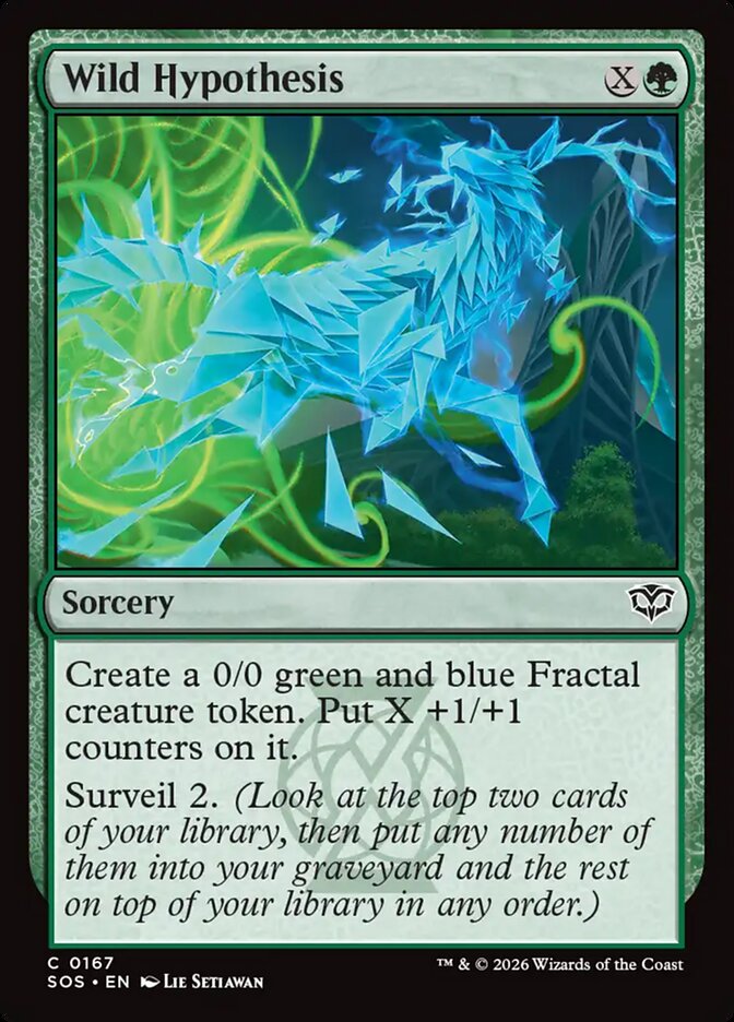 Wild Hypothesis Foil