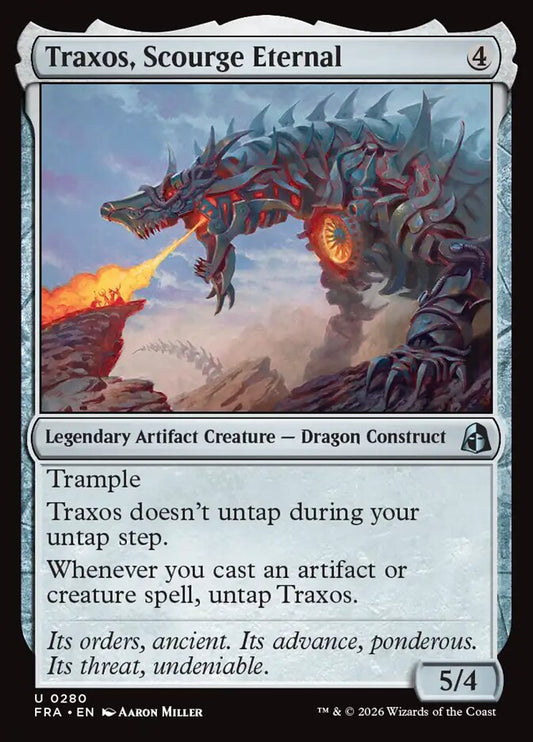 Traxos, Scourge Eternal Foil