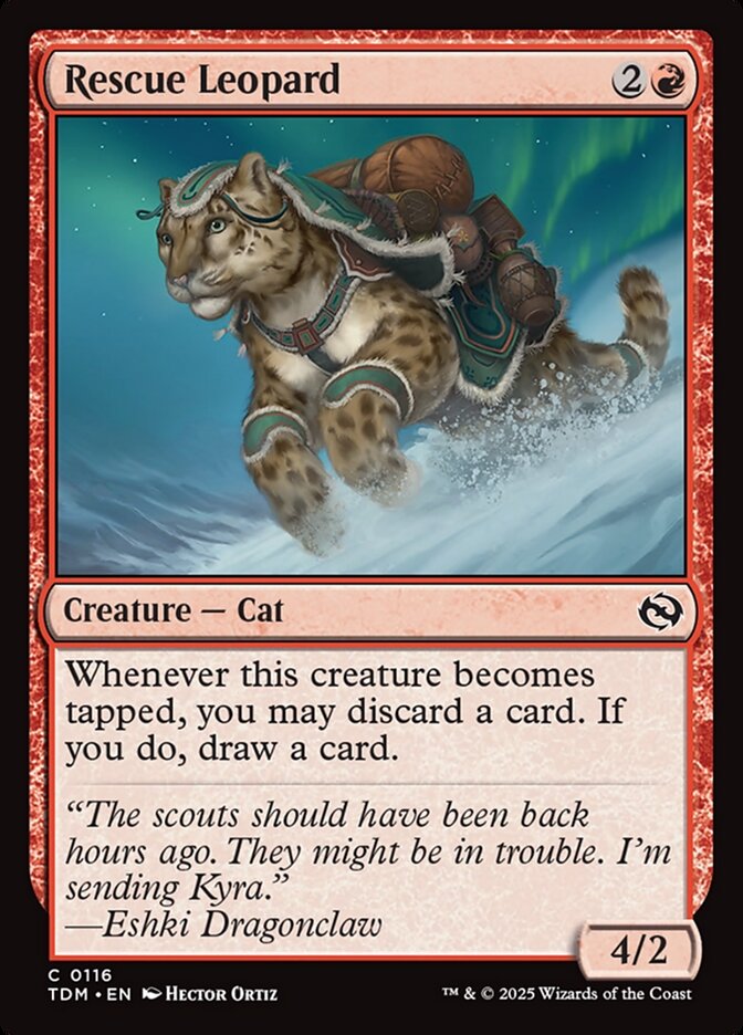 Rescue Leopard Foil