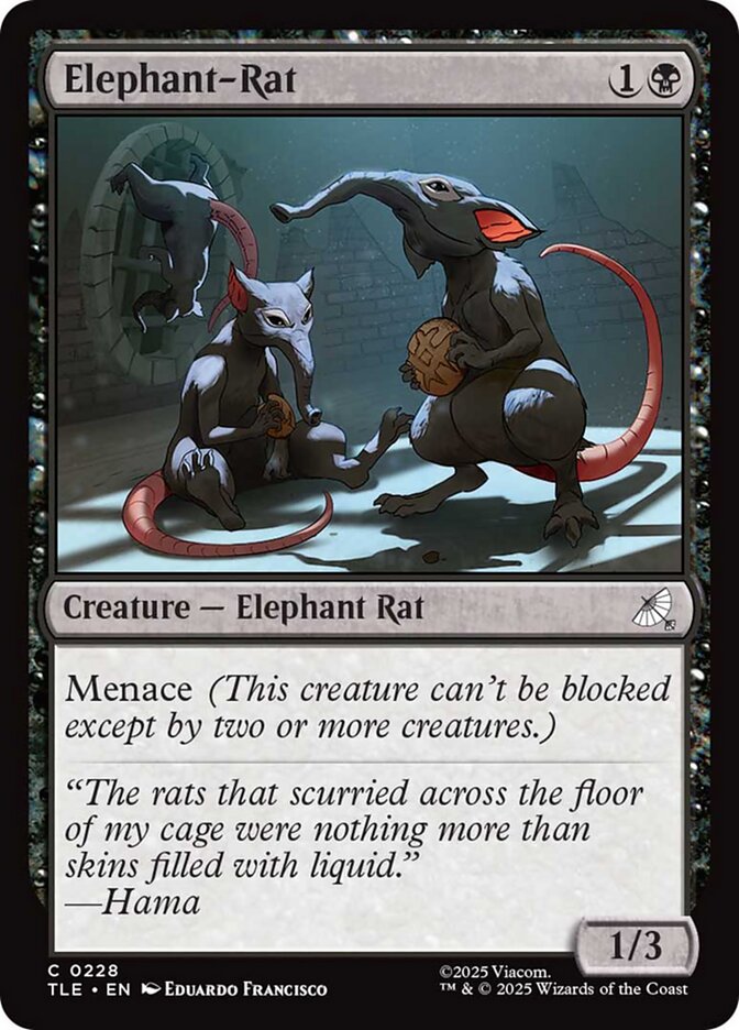 Elephant-Rat Foil