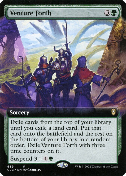 Venture Forth Extended Art