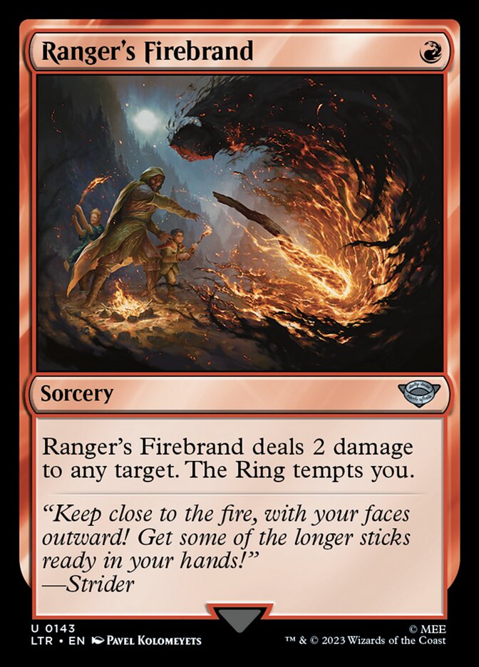 Ranger's Firebrand Foil