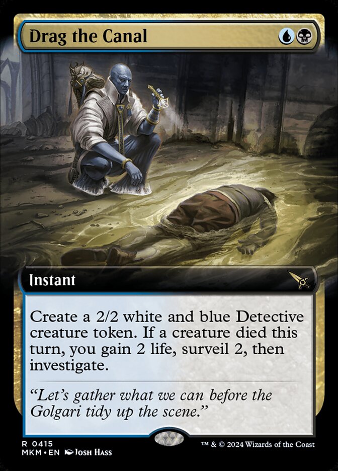 Drag the Canal Extended Art