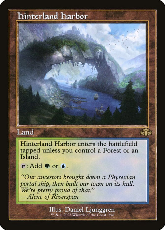 Hinterland Harbor Old Frame