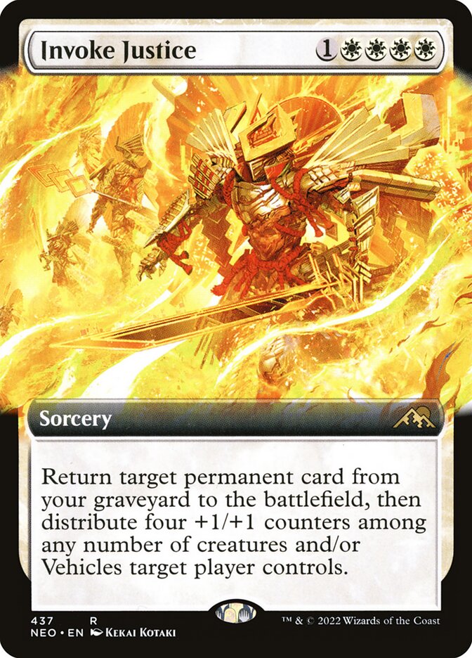 Invoke Justice Extended Art