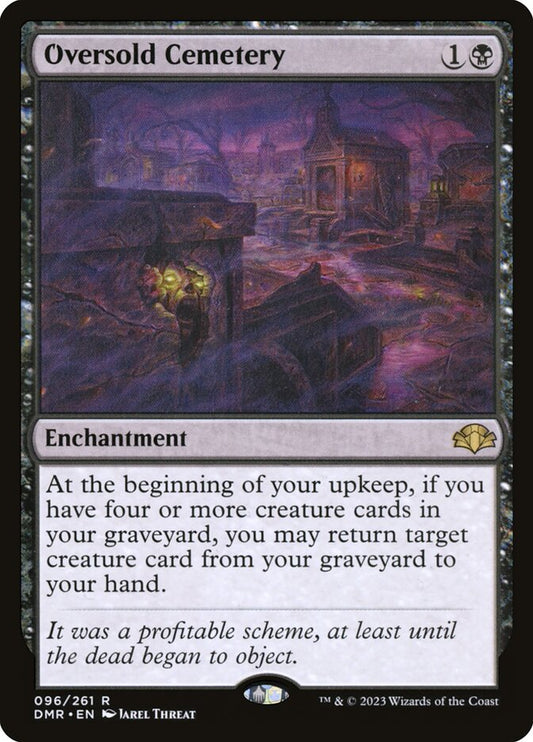 Oversold Cemetery Foil